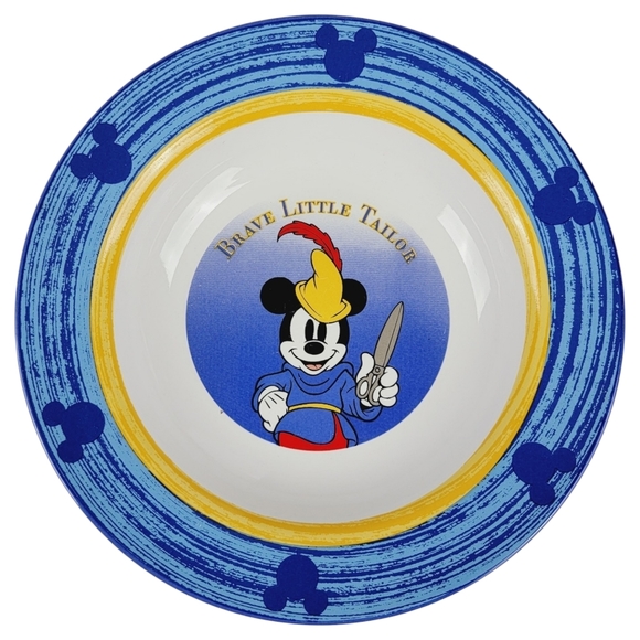 Disney BRAVE LITTLE TAILOR Stoneware Bowl Set of 2 - Picture 2 of 7